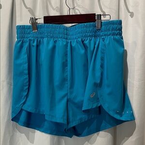 Asics Women's Bright Blue Athletic Shorts